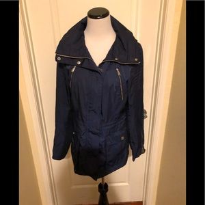 BCB Generation navy hooded light weight jacket